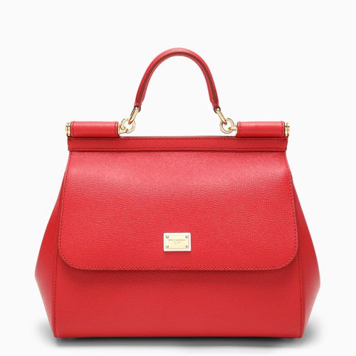 Large red Sicily Hand Bag - Dolce&Gabbana - Modalova