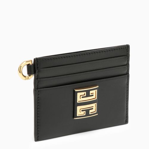 G black leather card holder - Givenchy - Modalova