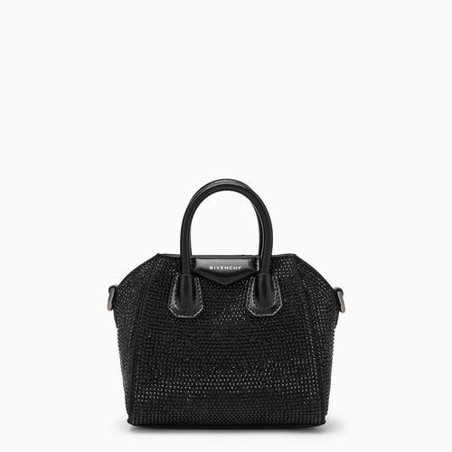 Antigona micro bag with rhinestones - Givenchy - Modalova