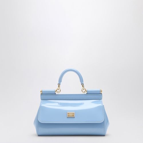 Sicily small light blue handbag - Dolce&Gabbana - Modalova