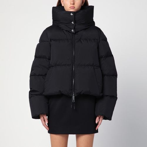 Black waterproof technical fabric down jacket - Sportmax - Modalova