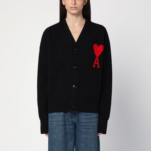 Ami De Coeur black cardigan - Ami Paris - Modalova