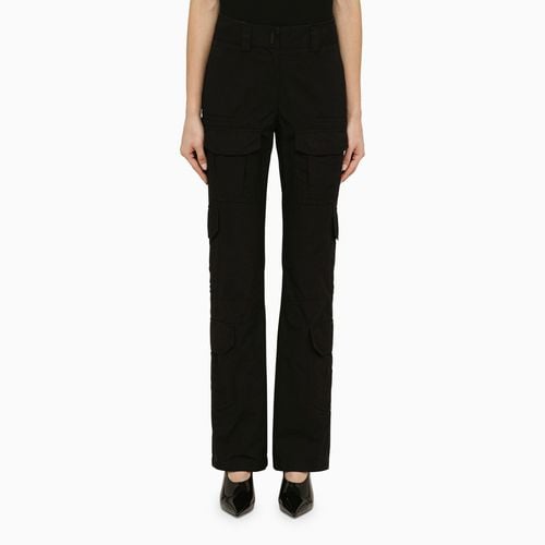 Black cotton cargo trousers - Givenchy - Modalova