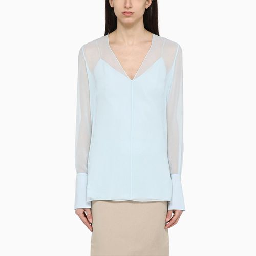 Silk blouse with back slit - Givenchy - Modalova