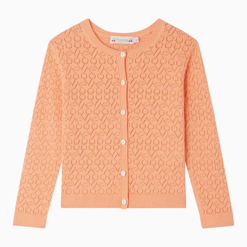 Apricot-coloured cardigan in cotton - Bonpoint - Modalova