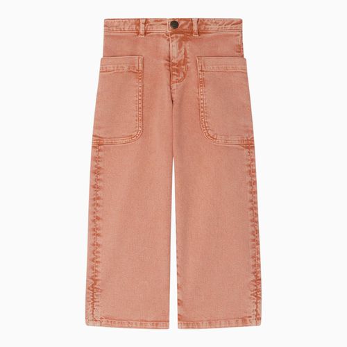 Orange cotton trousers - Bonpoint - Modalova