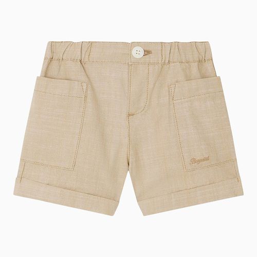 Light khaki cotton Nateo shorts - Bonpoint - Modalova