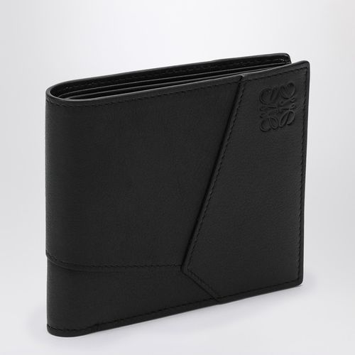 Black Puzzle bi-fold wallet - Loewe - Modalova