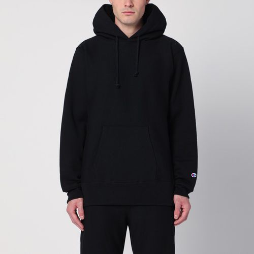 Black cotton hoodie - Champion - Modalova