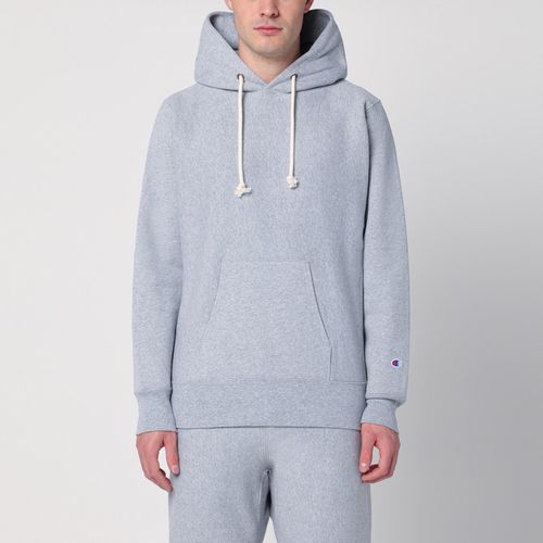 Light grey cotton hoodie - Champion - Modalova