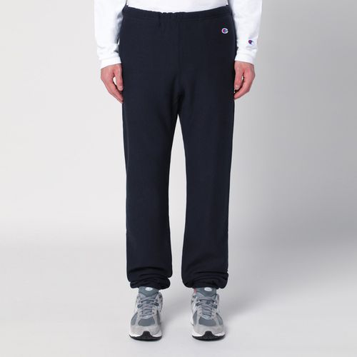 Navy blue cotton jogging trousers - Champion - Modalova