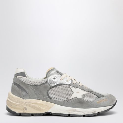 Grey/silver Dad-Star trainer - Golden Goose - Modalova