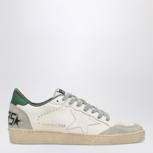 Ballstar white/green low sneaker - Golden Goose - Modalova