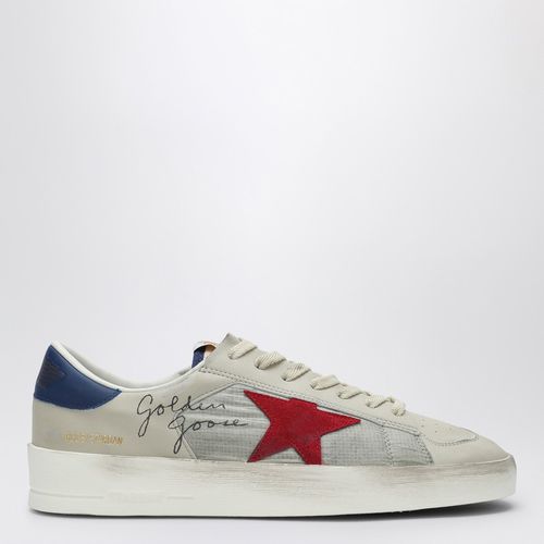 Stardan white/blue/red low Sneaker - Golden Goose - Modalova