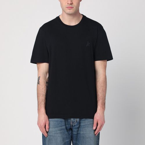 Star black crew-neck T-shirt - Golden Goose - Modalova