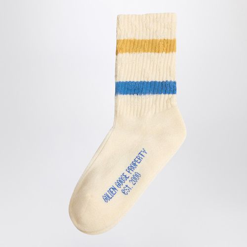 Ivory cotton-blend socks - Golden Goose - Modalova