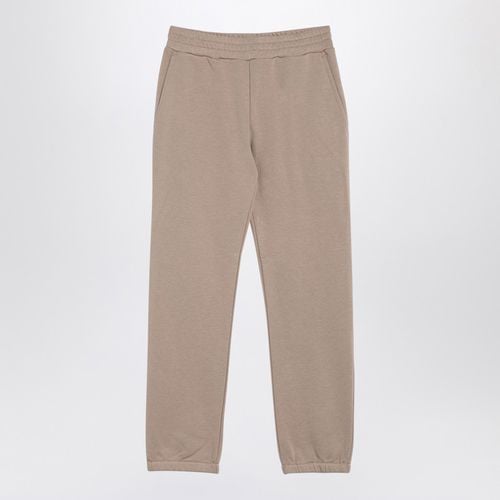 Beige cotton-blend jogging trousers - Golden Goose - Modalova