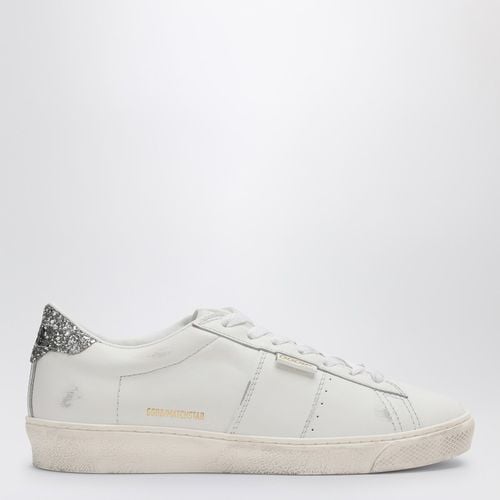 Matchstar Sneaker with silver glitter - Golden Goose - Modalova