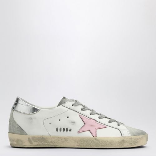 White/pink Super-star low sneakers - Golden Goose - Modalova