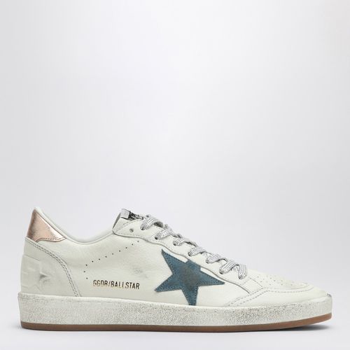 Sneakers Ball Star withe/ smoke blue - Golden Goose - Modalova