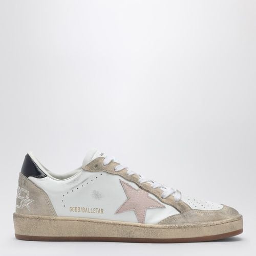 Ball Star white/pink/black sneaker - Golden Goose - Modalova