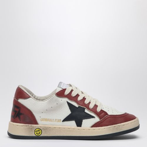 Ball Star white/red/black sneaker - Golden Goose - Modalova