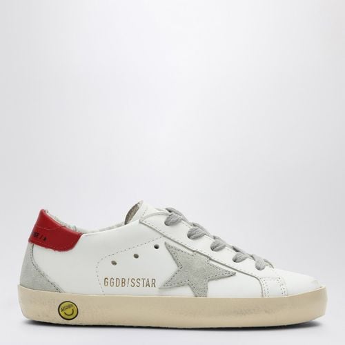 Super-Star white/red trainer - Golden Goose - Modalova