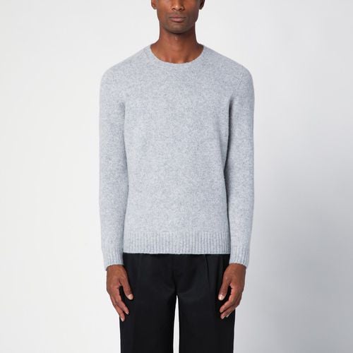 Grey virgin wool sweater - Drumohr - Modalova