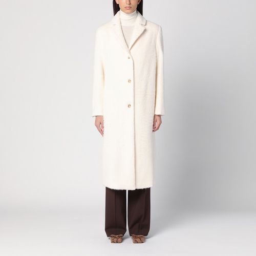 Ivory alpaca-blend coat - Loulou Studio - Modalova