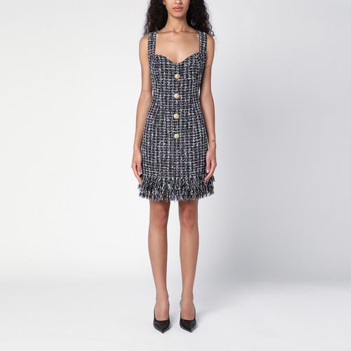 Tweed mini dress with buttons - Balmain - Modalova