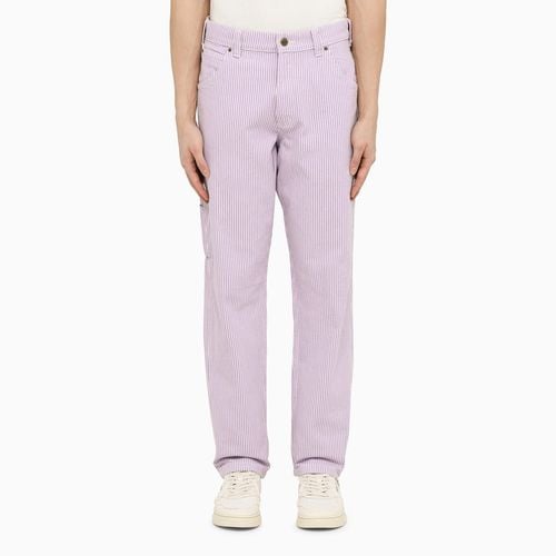 Lilac striped trousers - DICKIES - Modalova