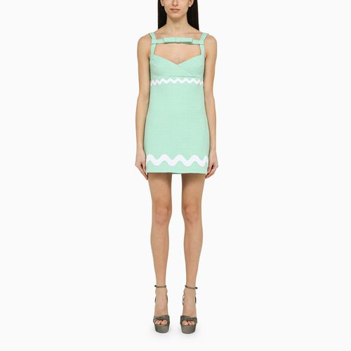 Mint green cotton mini dress - Patou - Modalova