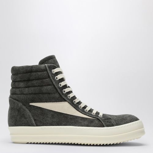 Sneaker alta Vintage grigio polvere/bianca in suede - DRKSHDW - Modalova