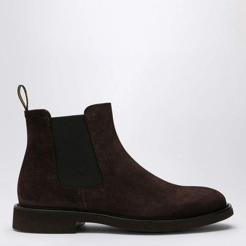 Brown suede ankle boot - Doucal's - Modalova