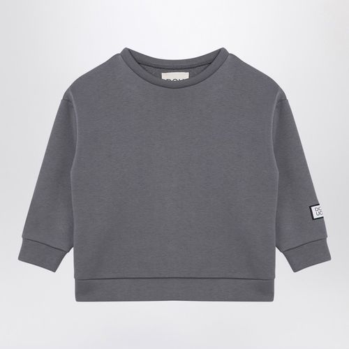 Cotton blend crew-neck sweatshirt - Douuod - Modalova