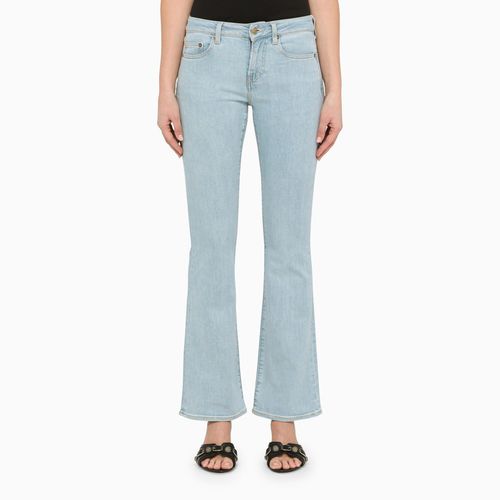 Light blue flared jeans in cotton - WASHINGTON DC - Modalova