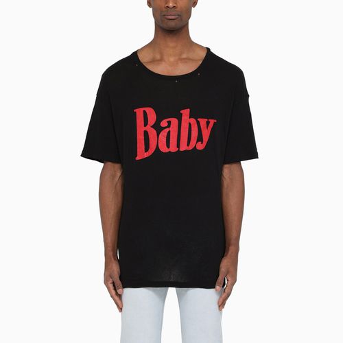 Baby black crew-neck t-shirt - ERL - Modalova