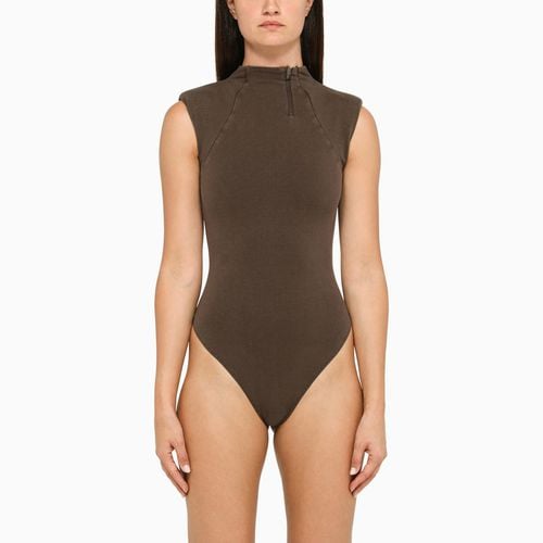 Brown jersey bodysuit - Entire Studios - Modalova