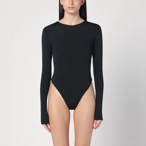 Black nylon-blend bodysuit - Entire Studios - Modalova