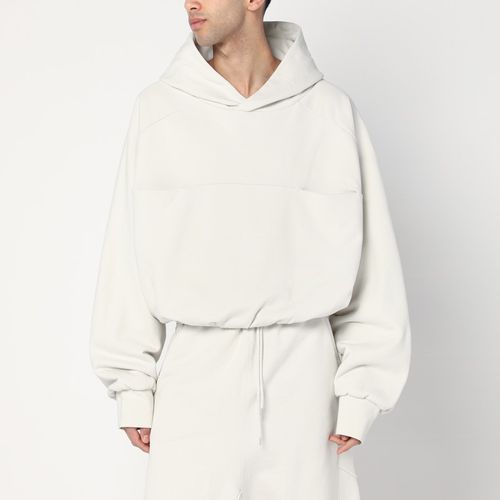 Ivory hoodie in cotton - Entire Studios - Modalova