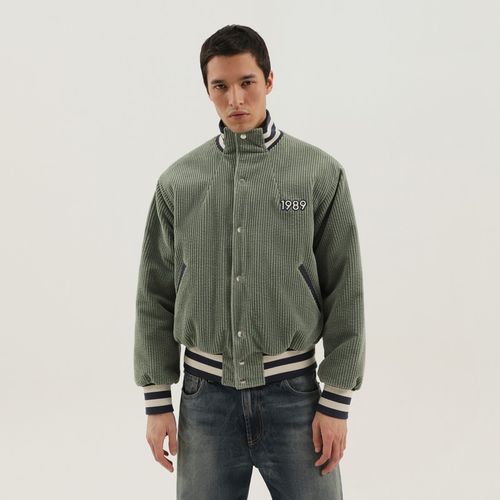 Light green corduroy varsity jacket - 1989 STUDIO - Modalova