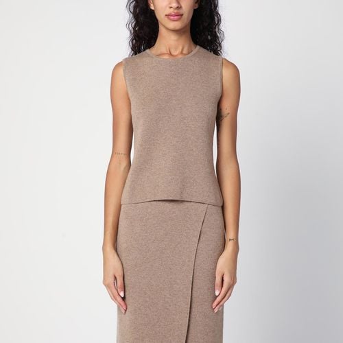 Sleeveless top in wool and cashmere - Max Mara - Modalova