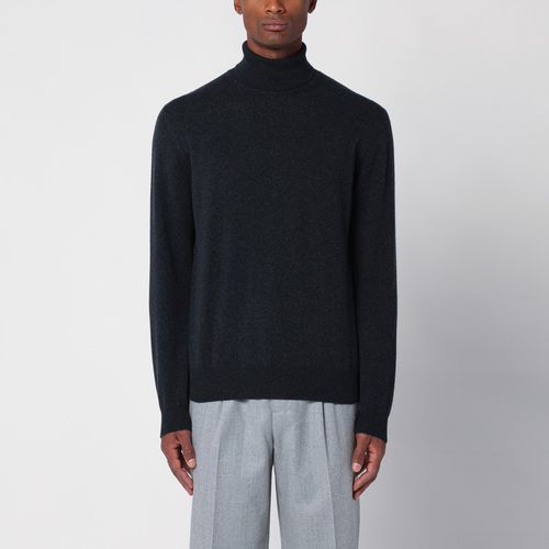 Grey cashmere turtleneck sweater - Loro Piana - Modalova