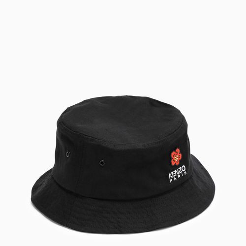 Black cotton hat - KENZO - Modalova