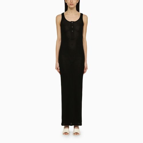 Cotton long dress with buttons - Ami Paris - Modalova