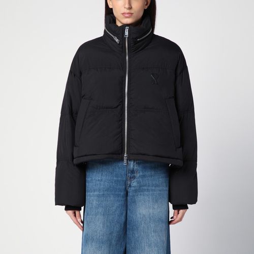 Ami de Coeur black down jacket - Ami Paris - Modalova