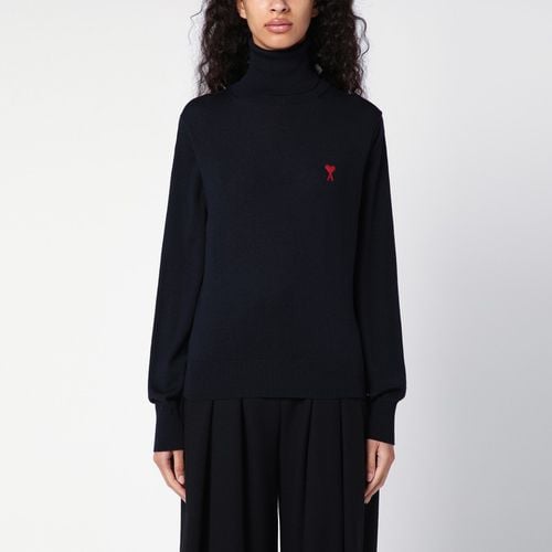 Ami De Coeur blue turtleneck - Ami Paris - Modalova