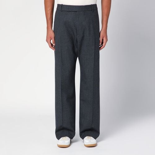 Grey wool wide trousers - Studio Nicholson - Modalova