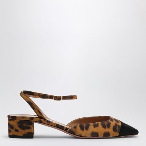 Pump French Flirt 35 leopard print leather - Aquazzura - Modalova