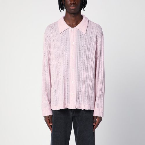 Pink wool Riku shirt - Séfr - Modalova